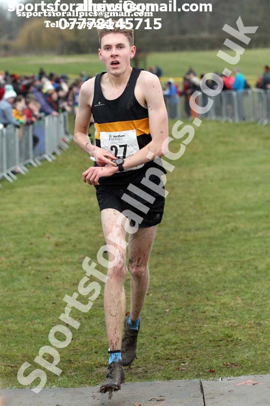 Junior mens Northern Cross Country Champs., Camp Hill Estate, Kirklington.  Photo: David T. Hewitson/Sports for All Pics